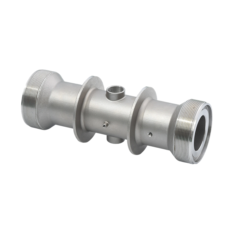 Präzisionsguss aus Edelstahl, Instrumenten-3-Wege-Ventilgehäuse