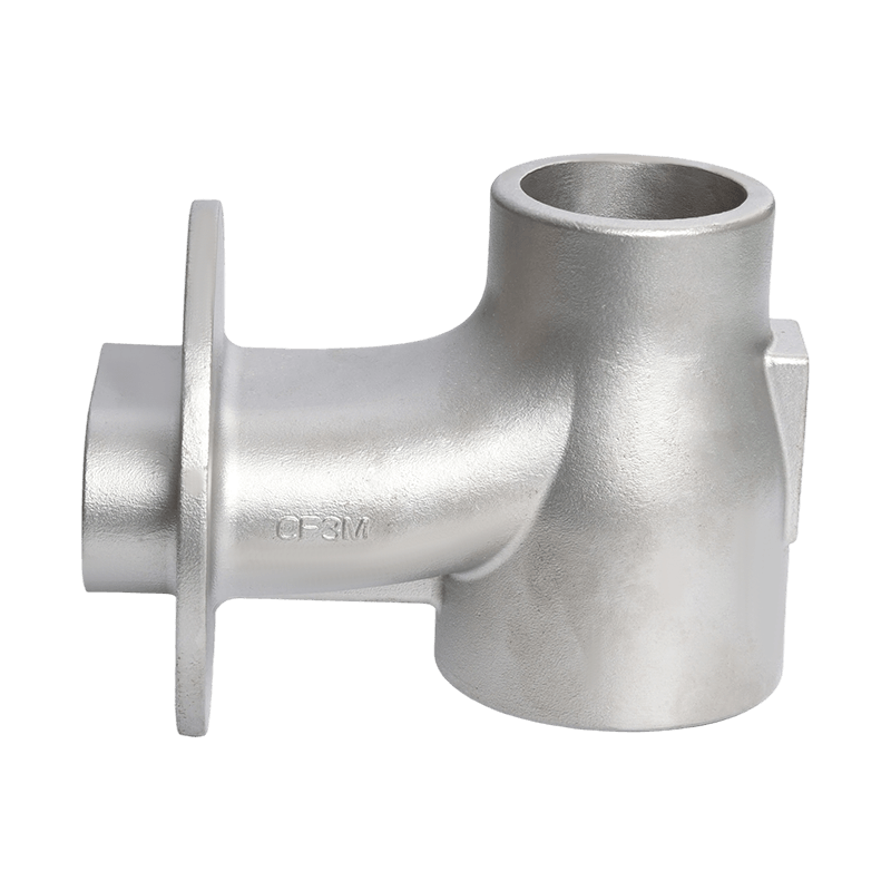 Zweiwege-Ventilgehäuse aus Edelstahl