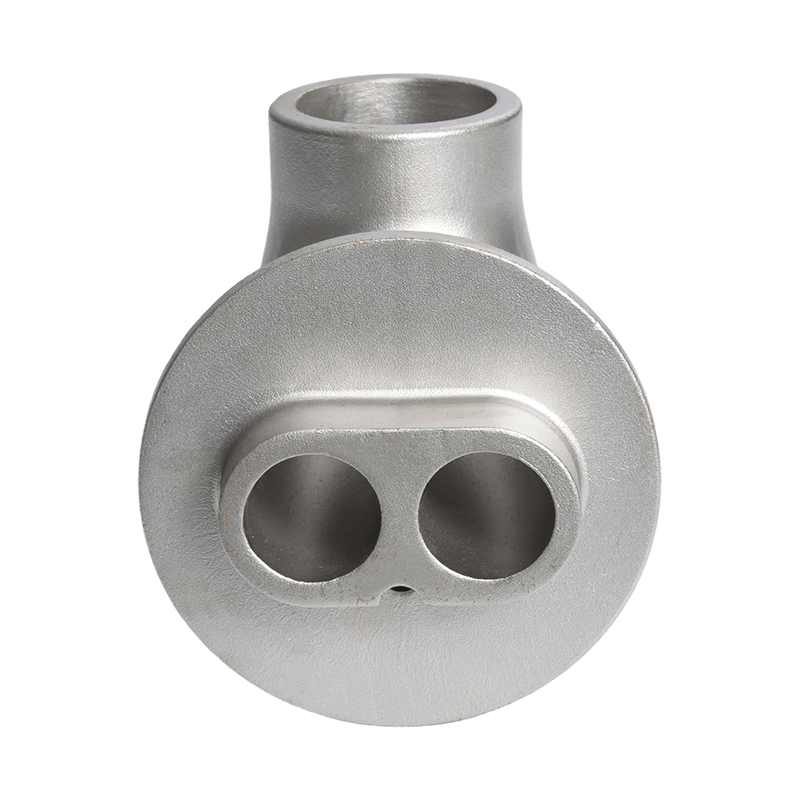 Zweiwege-Ventilgehäuse aus Edelstahl